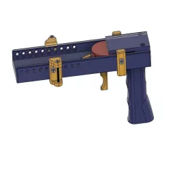 Adjustable Disc Launcher Gun