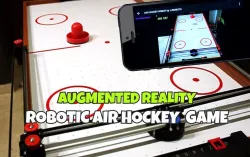 Air Hockey Robot EVO (SMARTPHONE CONTROLLED - OPEN SOURCE ROBOT)
