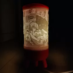 All 3 Hentai lamps in one download. with header and head.
