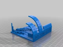 All In One 3D Printer Test with real supports