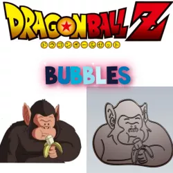 Amazing Dragon Ball Character Bubbles Cookie Cutter Stamp Cake Decoration