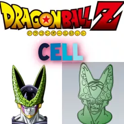 Amazing Dragon Ball Character Cell Cookie Cutter Stamp Cake Decoration