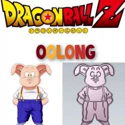 Amazing Dragon Ball Character oolong Cookie Cutter Stamp Cake Decoration