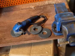 ANGLE GRINDER DIORAMA SCALE GARAGE SHAKY RC SGS