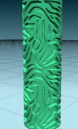 Animal print texture roller pin/clay texture