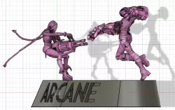 Arcane intro on stand