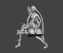 Arcane Jinx 3D Model