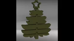 Articulated Christmas tree