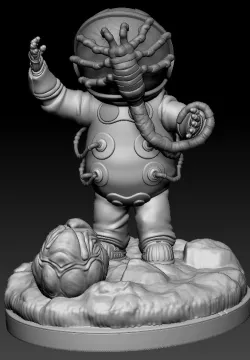 ASTRONAUT ALIEN
