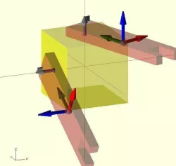 Attach library for Openscad