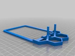 Australian Light switch Key Holder - no supports needed - Easy print