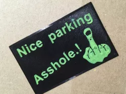BAD PARKING BUSINESS CARD