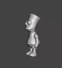 BART SIMPSON VINTAGE BOOTLEG - 3DCARTOONS
