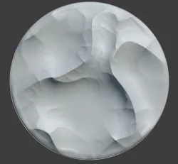 Basic Drifted Snow (25mm Base)