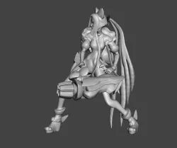Battle Cat Jinx 3D Model