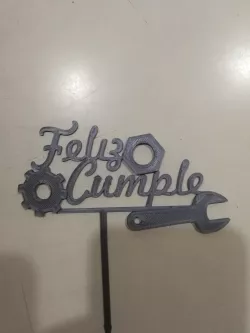 Birthday cake topper