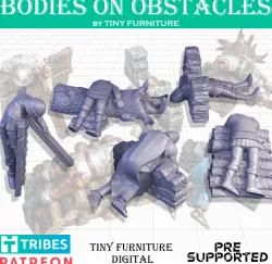 Bodies on obstacles (Harvest of War)