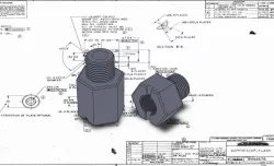 Bolt Oil Filter Flash Hider Adapter