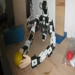 Buste robot humanoide