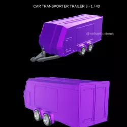 CAR TRANSPORTER TRAILER 3 - 1 / 43