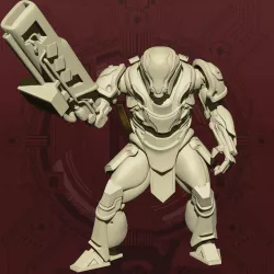(Centauri) Infernal Soldier - Cool Pose