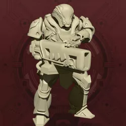 (Centauri) Infernal Soldier - Firing Pose