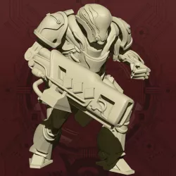 (Centauri) Infernal Soldier - Walking Pose
