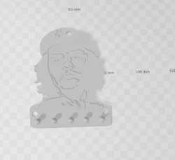 Che Guevara key holder