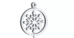 Christmas decoration: Snowflake