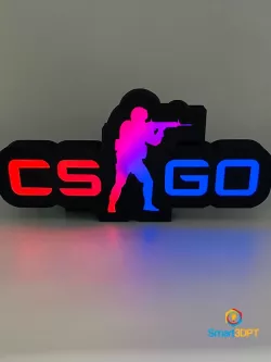 cs go logo led