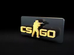 CS:GO Logo - LED marquee