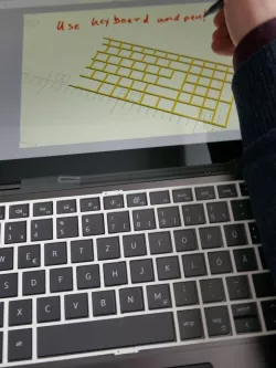 Customizable key guard (for Dell Inspiron 7506 2in1)
