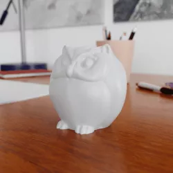 Cute owl money box