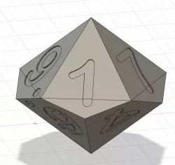 D10 Shaped Dice Box