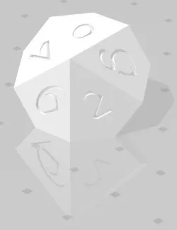 D10 Sharp Edge - Fantasy Elf Font