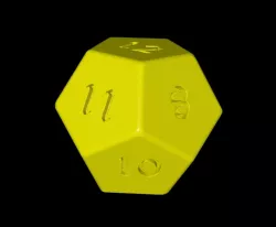 D12 Dungeons & Dragons Dice