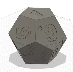 D12 Shaped Dice Box