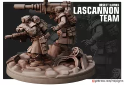 Desert Hawks Lascannon Team