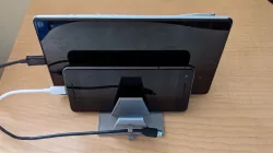 Desk multi mobile device charging station