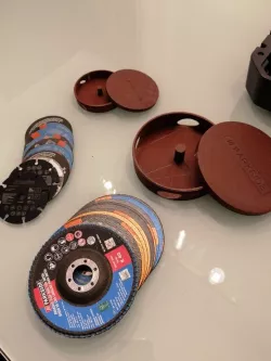 disc cases 125 / 115 / 100 / 78mm with parkside logo