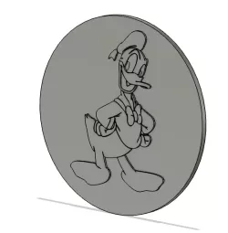Donald duck coaster