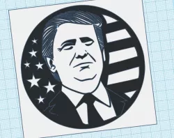 DONALD TRUMP TABLE 3D