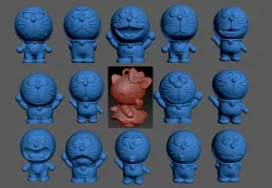 Doraemon 3D printing model collection