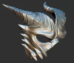 Dragon demon mask