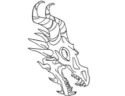 dragon skull