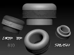 DRIP TIP 810 "Splash"
