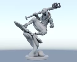 ekko firelight arcane League of Legends 3D print model