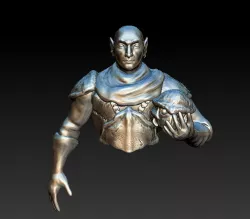 Elf bust.