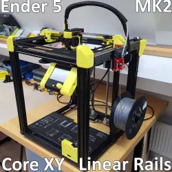 Ender 5 Core XY with Linear Rails MK2