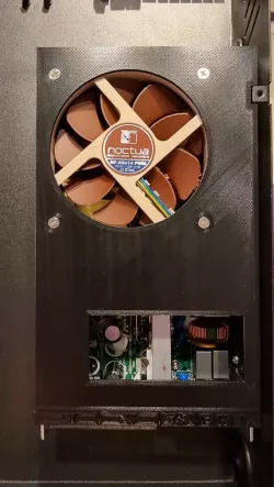Ender 5 Plus Power Supply Casing Noctua 92x14mm RSP-500-24